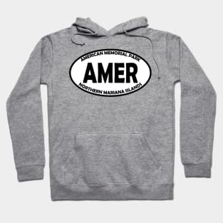 American Memorial Park oval Hoodie